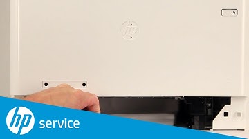 Clear Paper Jams in Tray 2 | HP Color LaserJet Pro M452 Printer | HP