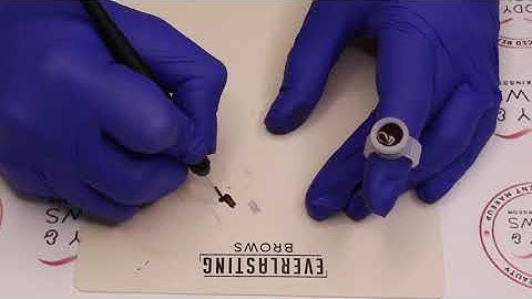 Microblading Manual Eyebrow Shading - Basic Technique