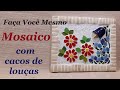 Mosaico com cacos de louças - Picassiette - @luci buzo