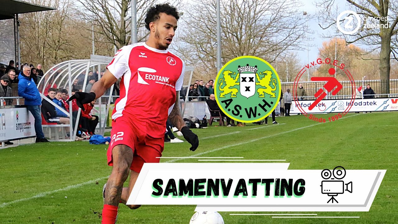 🌪️ WERVELEND GOES draait ASWH HORENDOL met VIJF DOELPUNTEN ⚽ | Samenvatting ASWH-GOES 🎥