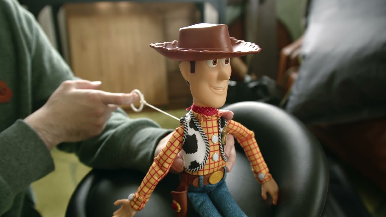 トイ・ストーリー リアルサイズ トーキングフィギュア ウッディ ( リミックス版) toy story Woody Pride figure