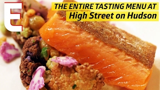 Dry Aged Steak Tartare, Arctic Char and the Tasting Menu at High Street on Hudson