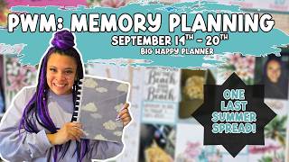 Details MEMORY PLANNER PLAN WITH ME | BIG HAPPY PLANNER | Winter Memories 2026! | Week 38 News