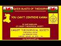 You Can’t Contrive Karma by Dave Marsland