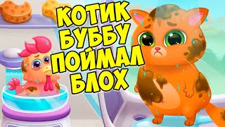 🥴КОТИК БУБУ🥴БЛОХИ?!🤕котенок ЗАБОЛЕЛ🤕Bubbu 2 #бубу