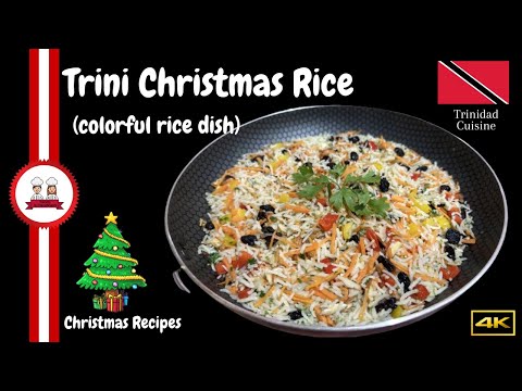 Traditional Trinidad Christmas Rice | Holiday Dishes | Christmas Recipes | @YummybyDanuShashi