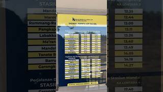 Jadwal Terbaru Kereta Api Sulawesi Selatan‼️ #keretaapiindonesia #exploremakassar #sulawesiselatan Jadwal Terbaru Kereta Api Sulawesi Selatan‼️ #keretaapiindonesia #exploremakassar #sulawesiselatan
