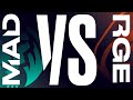 MAD vs. RGE - Week 3 Day 2 | LEC Summer Split | MAD Lions vs. Rogue (2020)