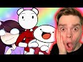 Watching YOUTUBE ANIMATOR Songs for the FIRST TIME! TheOdd1sOut, SomethingElseYT, & JaidenAnimations