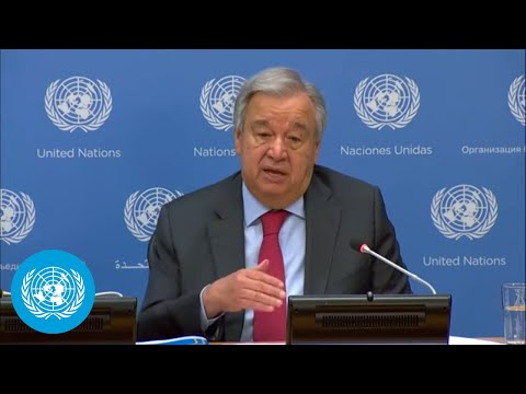 UN Chief on Digital Platforms policy brief - Press Conference (12 June 2023)