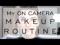 My On Camera MAKEUP ROUTINE / Ilia Beauty / BareMinerals / Satisfying / Emily Wheatley