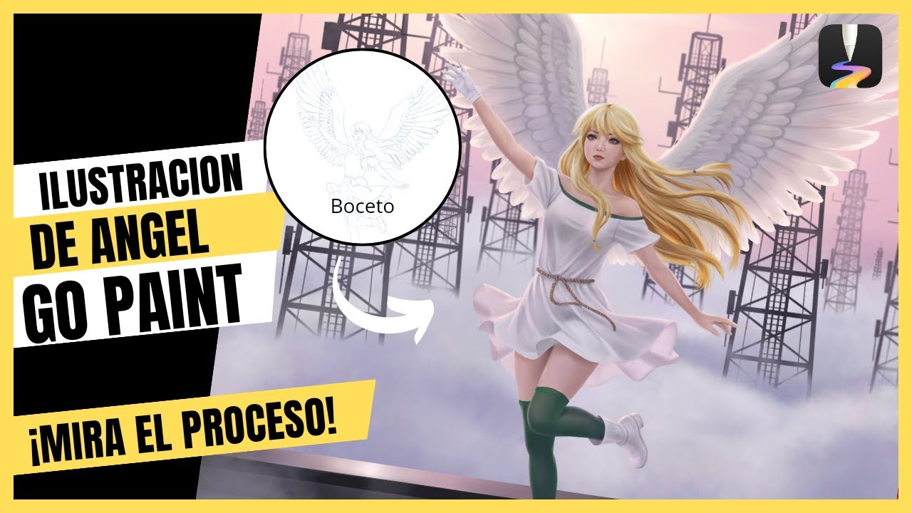¿Cómo pinto un Arcángel Realista en GoPaint? | Proceso Completo 
