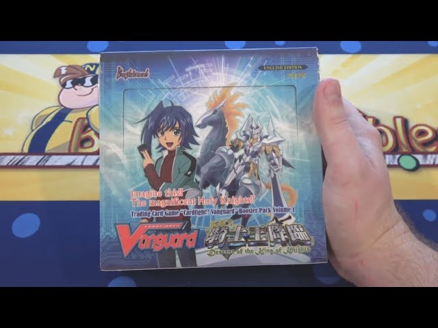 Cardfight Vanguard Descent of the King of Knights Unboxing - First Booster Set! - YouTube Cardfight Vanguard Descent of the King of Knights Unboxing - First Booster Set! - YouTube
