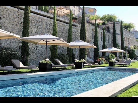 La Bastide De Gordes Hotel In Provence Wining Dining Pool Spa Youtube