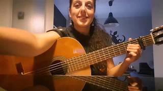 Video thumbnail of "Versión Un velero llamado libertad,  Perales. Trinidad Cano Cover"