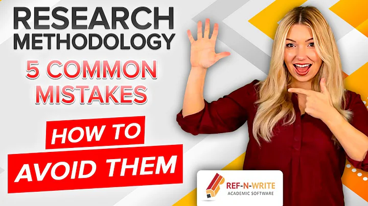 Research Methodology -  5 Beginner Writing Mistakes to Avoid
