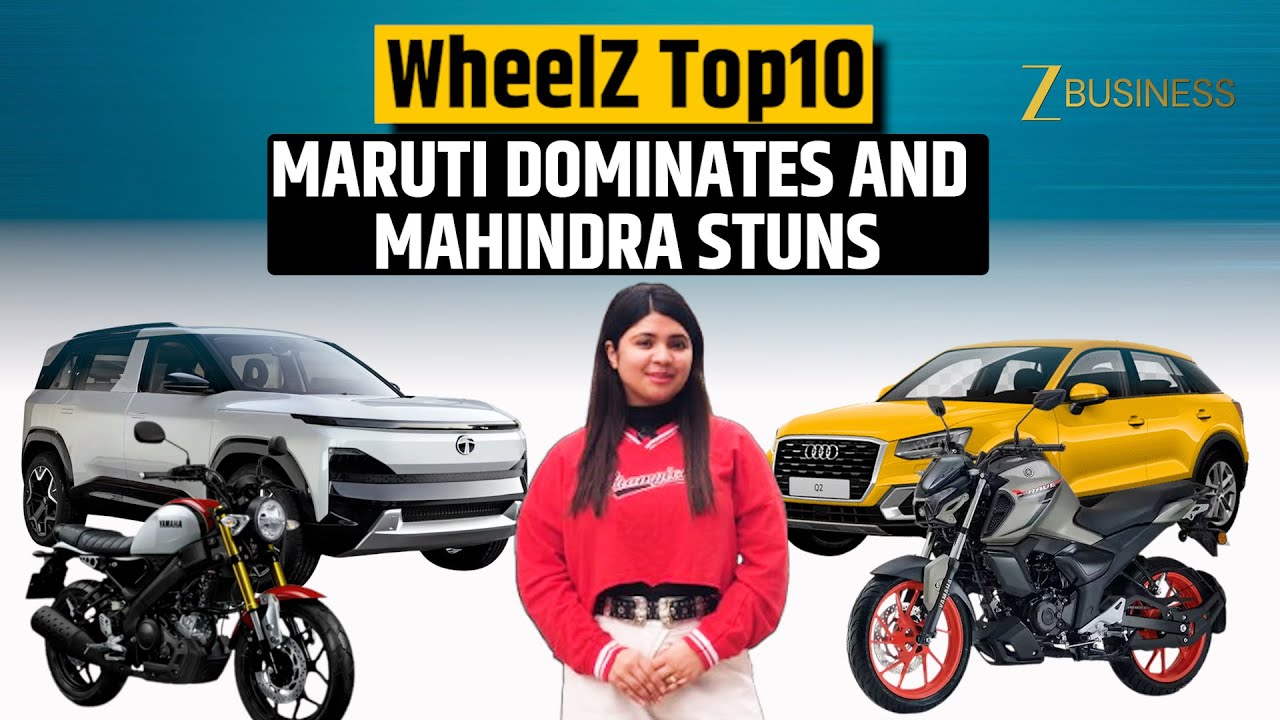 Wheelz Top 10: Maruti Suzuki Retains Lead as Mahindra Overtakes Hyundai and Tata Motors