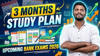NEXT 3 MONTHS STUDY PLANNER &amp; PREPARATION STRATEGY | ALL UPCOMING BANK EXAMS 2026 |  | JD