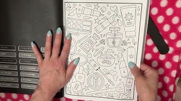 100 Designs Doodle and Color Collection by Sachin Sachdeva Flip through and review