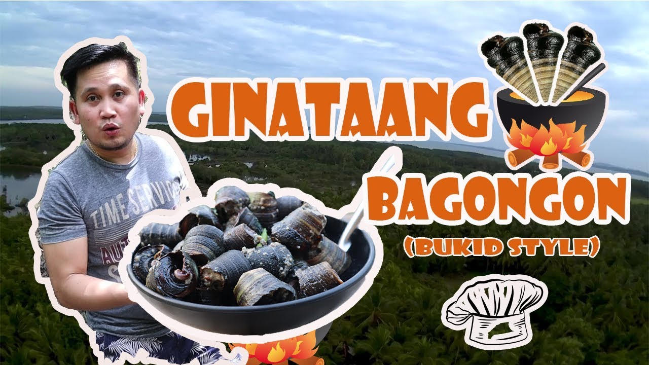 Ginataang Bagongon (Horn Snail with Coconut Milk)  - Accelerates a cure for cancer??