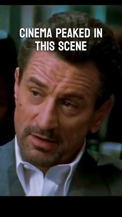 This is the first scene Robert DeNiro and Al Pacino share together on