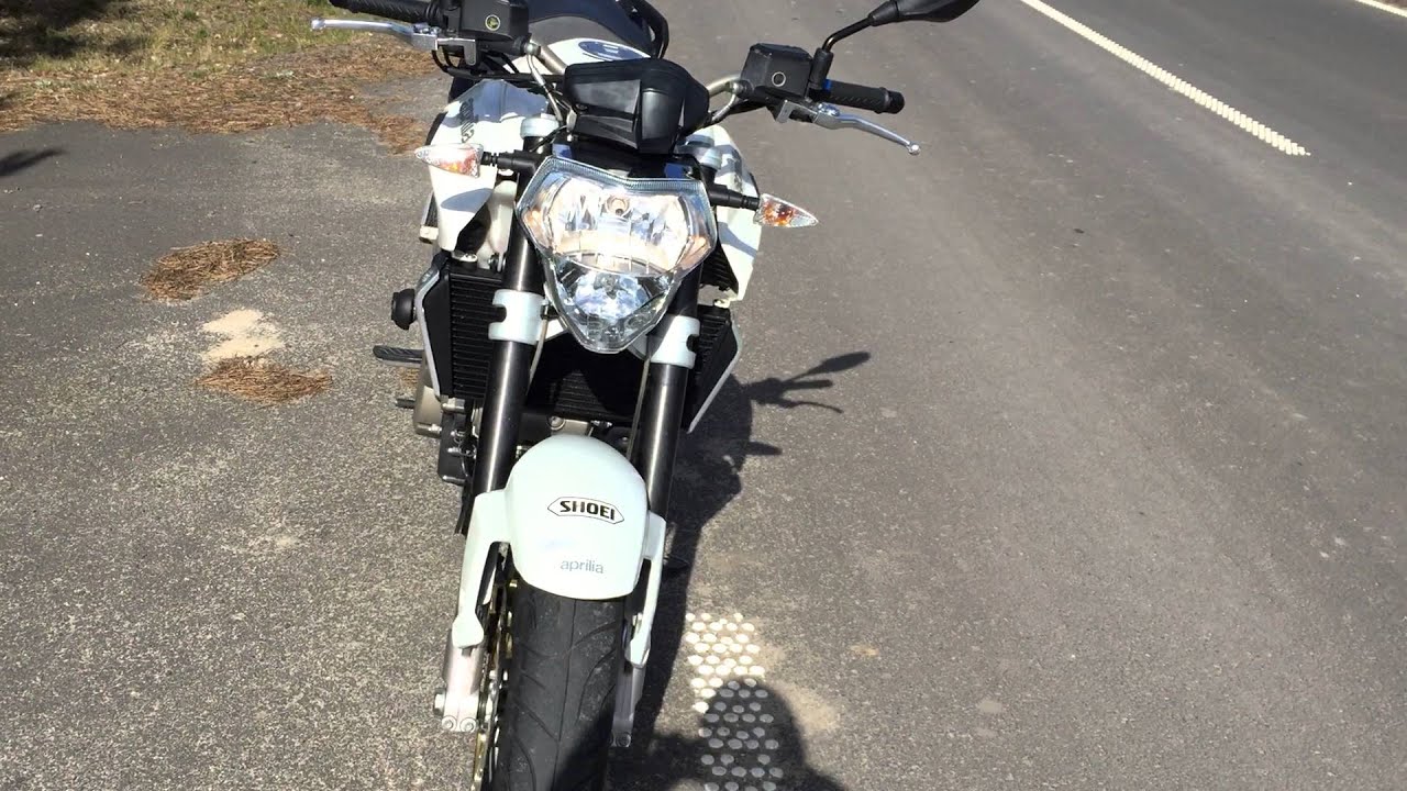 Aprilia Shiver 750 walkaround and sound check/ naked bike HQ