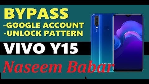 ViVO Y15 1901 Android 11 FRP BYPASS||Google Account Unlock  2023