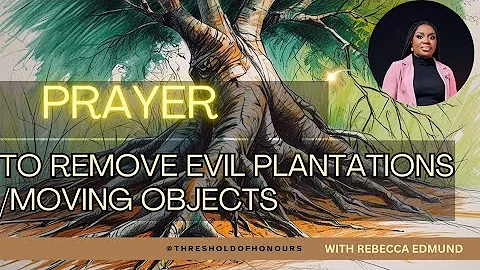 Pray this prayer to remove evil plantations and moving objects from your body!!