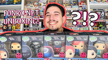 Unboxing Squid Game Funko NFT Series 1 Physical Redemption Pop Set!