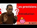 Les provisions introduction