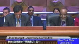 Joint Budget Conference Committee on Transportation 3/21/11-5:30PM