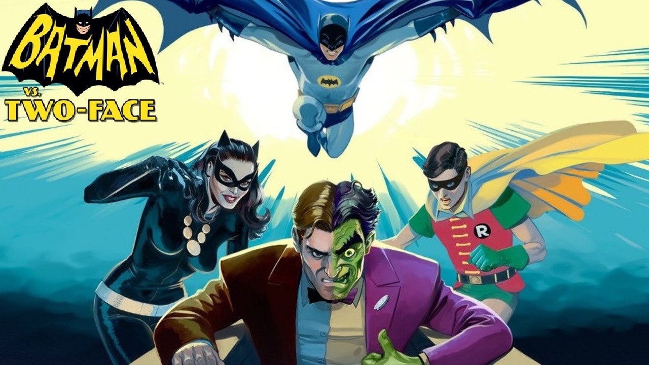 Batman vs Two-Face 2017 Animated Film | Adam West, Burt Ward, William Shatner, Steven Weber | Review