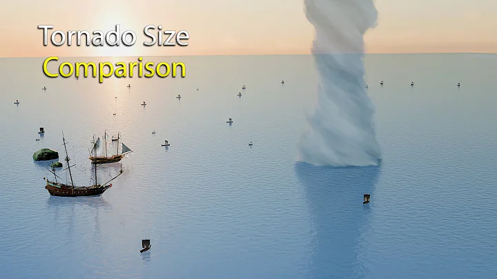 Tornado Size Comparison - 3D Animation Comparison