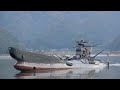 全長2.6mラジコン宇宙戦艦ヤマト 精進湖潜水浮上試験（成功?Ver) Rc Yamato