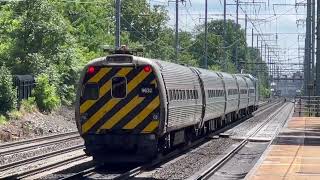 A few NJT and Amtrak trains at North Elizabeth, NJ with Amtrak 642 again! 5/28/24