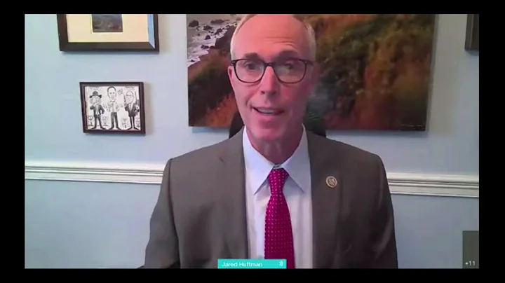 Rep. Jared Huffman can’t refute Alex Epstein, insults his appearance and lies about his affiliation