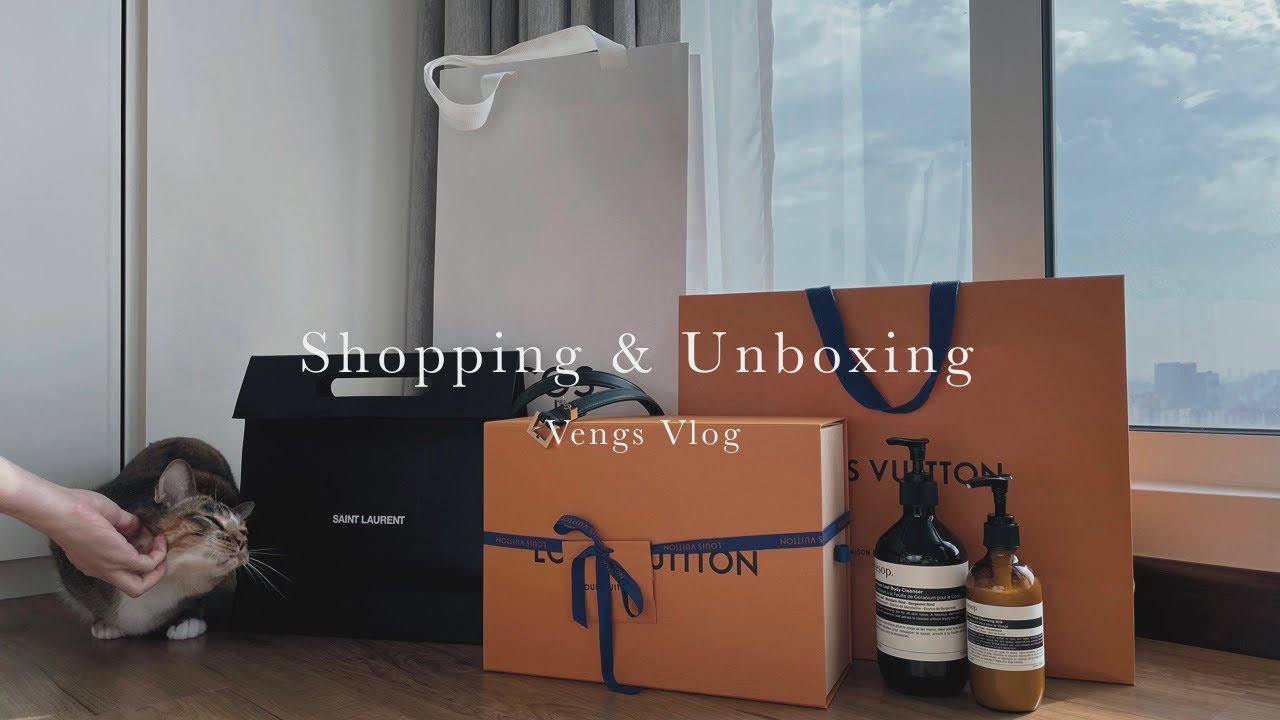 Vlog 22] Louis Vuitton Madeleine BB unboxing, Homebody, What I eat in a  week