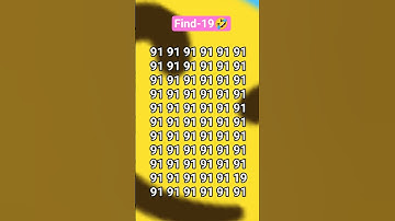 find the number odd #like  #subscribe  #challenge