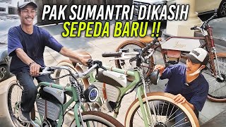 PAK SUMANTRI DIKASIH SEPEDA BARU ‼️