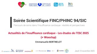 3. Actualités de l'insuffisance cardiaque — E. BERTHELOT