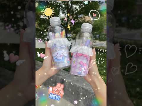 Video Hộp bút bằng chai nhựa. Đồ dùng học tập. Handmade - youtube