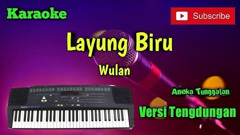 Layung Biru ( Wulan ) Karoke Musik Sandiwaraan Cover