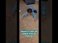 Rapper Saigon's 5 year Old Nephew Zion doing Push Ups !! #hiphop #music #Exercise #pushups