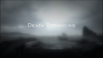 Adobe XD Speed ART - UI Design - DEATH STRANDING - Hideo kojima