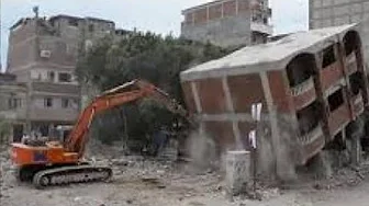 Incredible Biggest Heavy Equipment Destroy Building, Dangerous Idiots Heavy Excavator Operator Skill