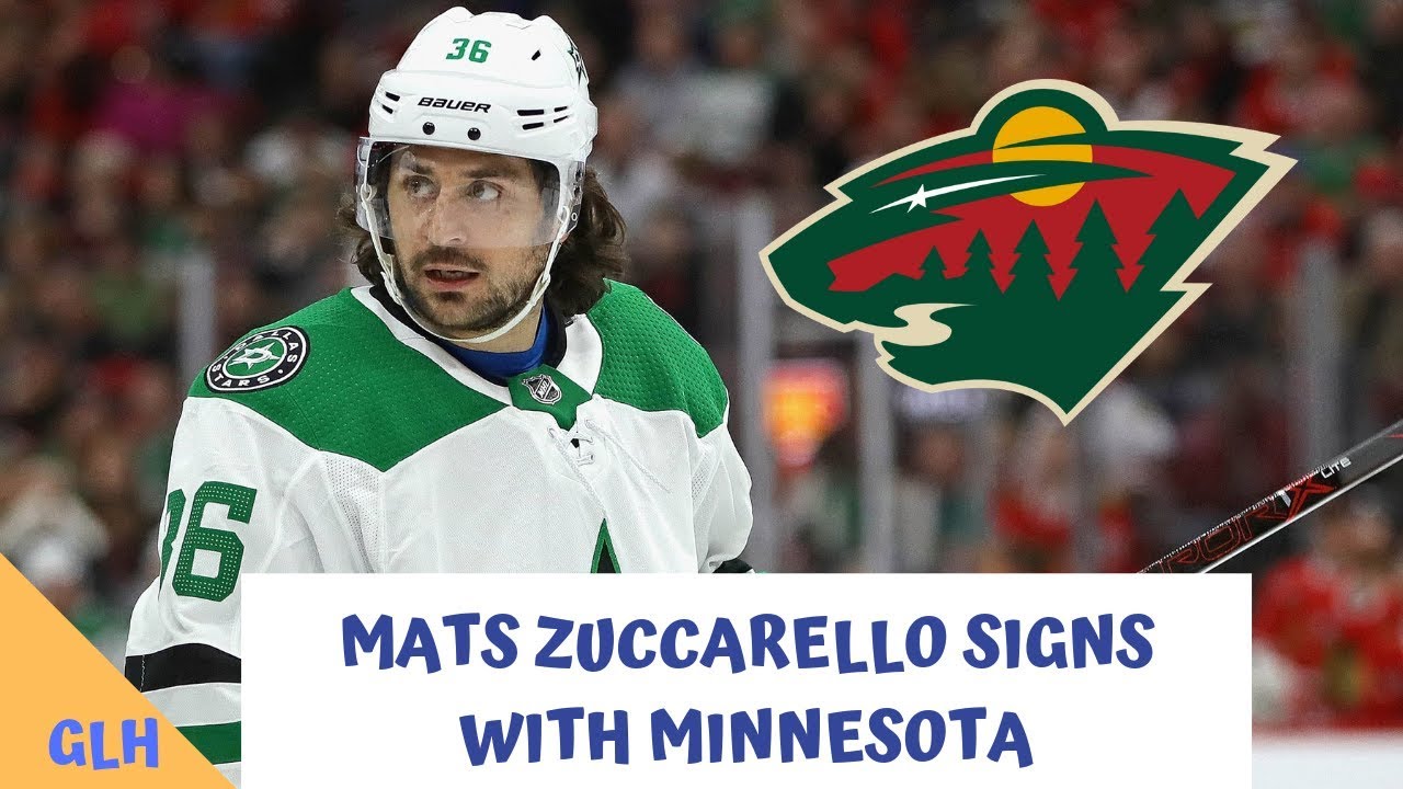 Mats Zuccarello Signs with Wild YouTube