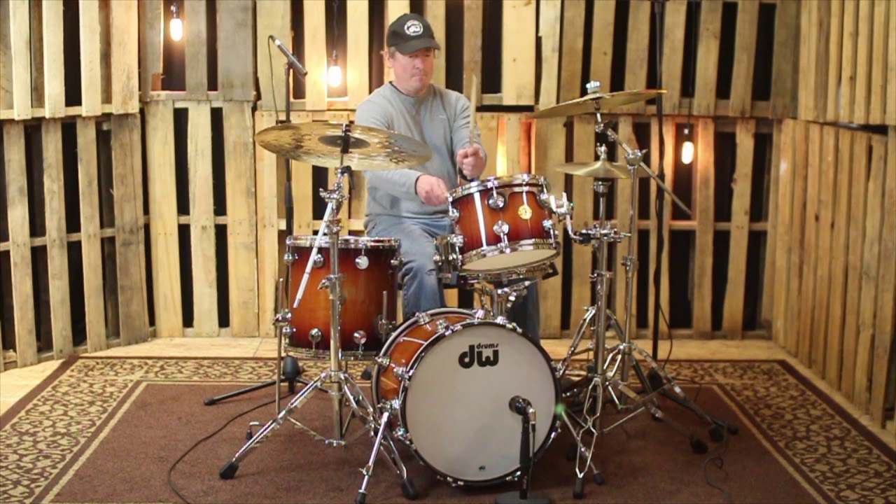 DW Jazz Series Tobacco Burst Drum Set - 18,12,14 - SO
