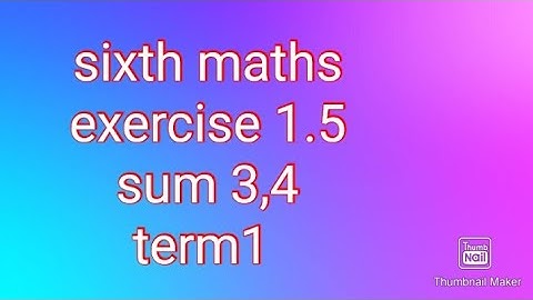 sixth maths| term1 | samacheer |exercise 1.5part 3|#theensuvaikanakku
