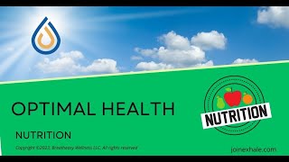 Lung Disease and Optimum Nutrition