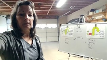 Rally signs 14 & 16 Front, left finish, forward and sit